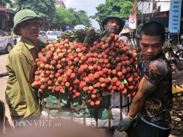 Đủ dịch vụ ăn theo mùa vải thiều: ”Lái mồm” cũng kiếm bộn tiền