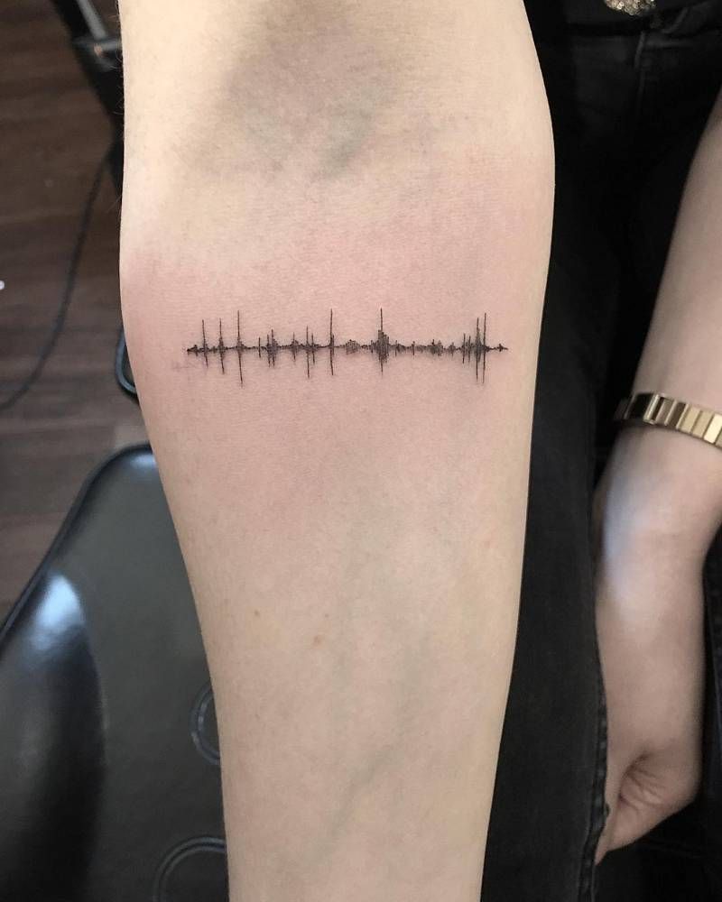 Soundwave Tattoos dịch vụ xăm hình sóng âm để lưu giữ ký ức yêu thương