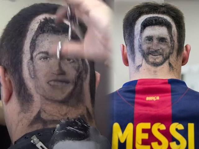 Messi trở lại tập luyện với kiểu tóc mới - VnExpress Thể thao