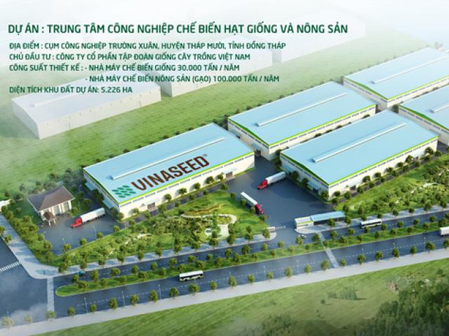 Vinaseed: Khởi công Trung tâm công nghiệp chế biến hạt giống và chế biến nông sản lớn nhất cả nước