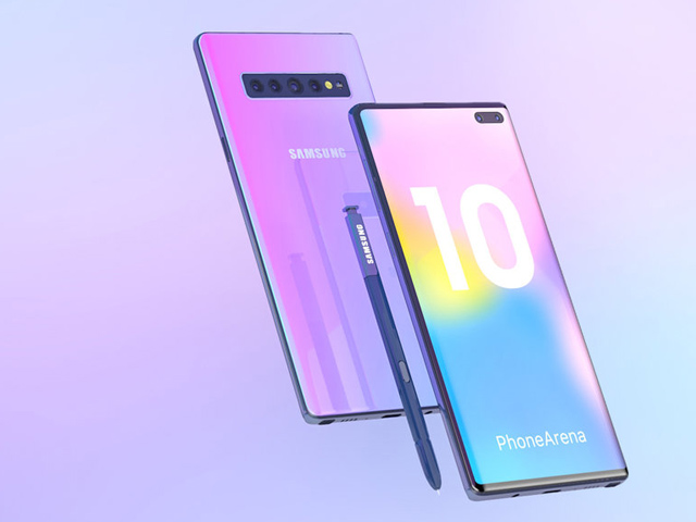 HOT: Galaxy Note 10 sẽ có 5 tùy chọn màu, iPhone Xs Max phải ghen tỵ