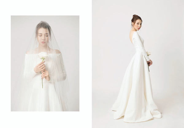 Những mẫu váy cưới theo xu hướng hot nhất hiện nay
