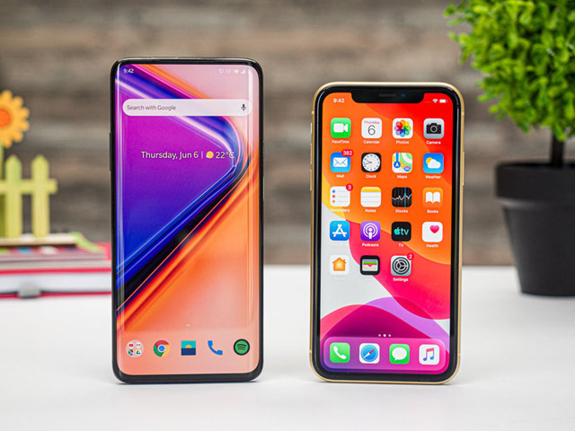 So sánh nhanh OnePlus 7 Pro và iPhone XR