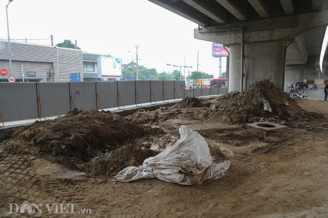 anh: ha noi xen dai phan cach tại nut giao giai phong - phap van hinh anh 8