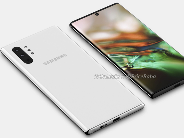 Galaxy Note 10 liệu có kém sang khi có viền màn hình dày hơn iPhone?