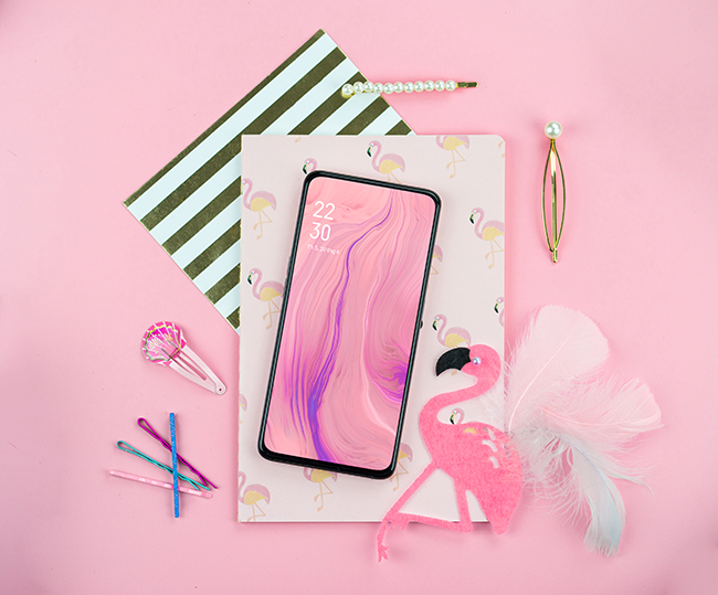 ngam oppo reno phien ban mau hong ngoc trai dep ma mi hinh anh 1