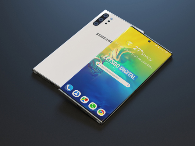 Lại lóa mắt với concept mới của Galaxy Note 10