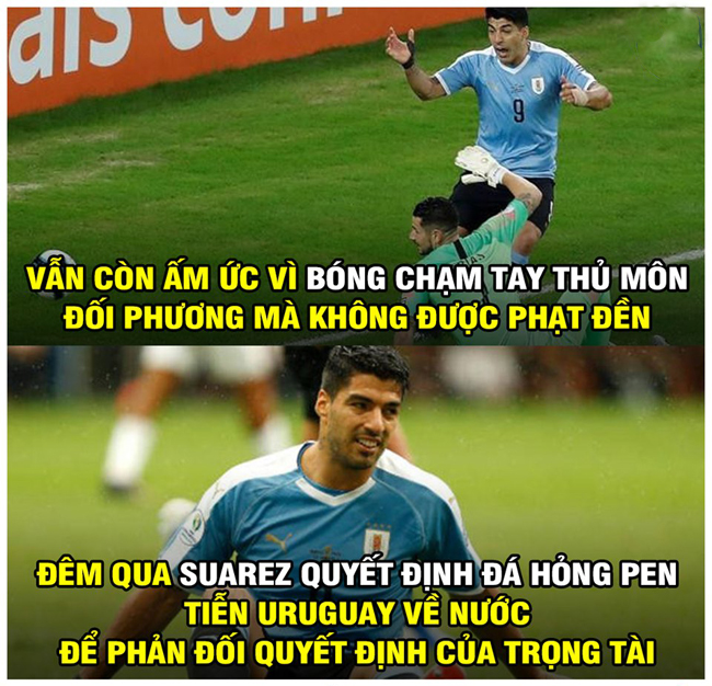 anh che: suarez bi loai 