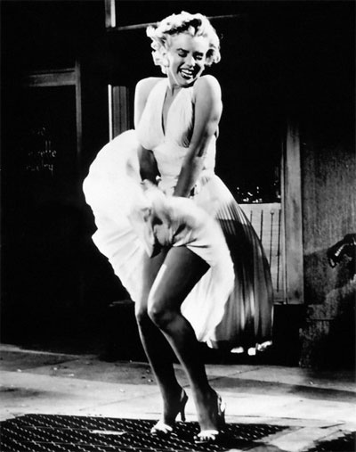 Khoảnh khắc kinh điển của Marilyn Monroe trong phim The Seven Year Itch