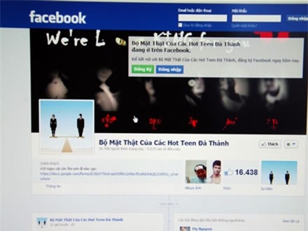 Cho đến 16 giờ ngày 11-7, trang Facebook đã có hơn 16.439 lượt bấm nút like