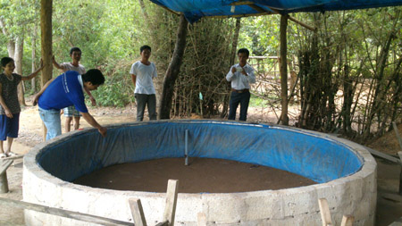 “Sới” gà, nơi gần 30 đối tượng sát phạt nhau ở xã Hải Vân, huyện Như Thanh, Thanh Hóa.