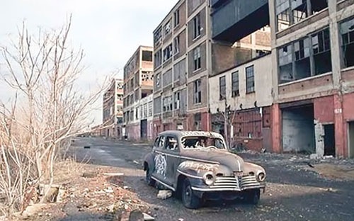 Hình ảnh hoang tàn của Detroit, nơi từng được coi là 