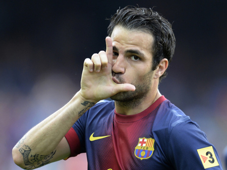 M.U chốt giá 36 triệu bảng cho Cesc Fabregas