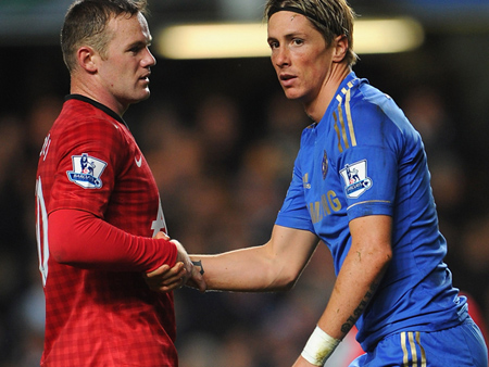 Rooney và Torres có thể đổi chỗ cho nhau