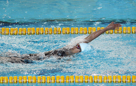 Dù đã vượt qua chính mình nhưng Ánh Viên vẫn không thể lọt vào  đường bơi chung kết Giải Vô địch thế giới 2013.   