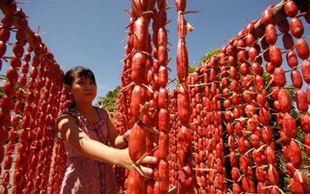 Tung lò mò - đặc sản của Chăm