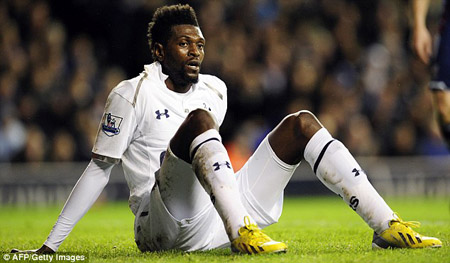 Tottenham muốn Real Madrid mua cả Adebayor