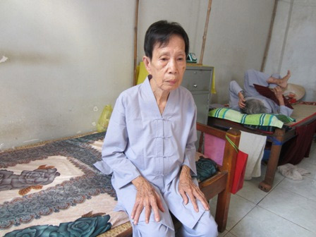 Bà Nguyễn Thị Cúc xúc động khi kể về con gái của mình