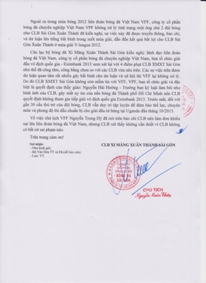 Đội bóng Sài thành bỏ giải nhưng vẫn duy trì tập luyện để chuẩn bị xuất ngoại thi đấu giao hữu