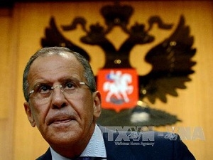 Bộ trưởng Ngoại giao Nga Sergey Lavrov (Nguồn: AFP/TTXVN)
