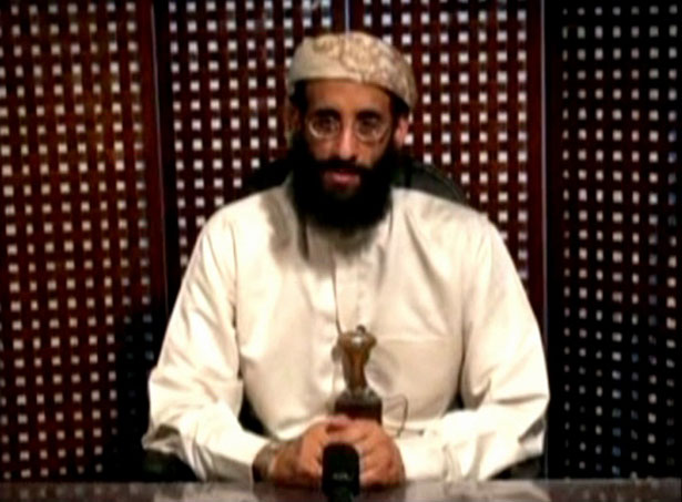 Anwar al-Awlaki rao giảng từ một nơi không xác định