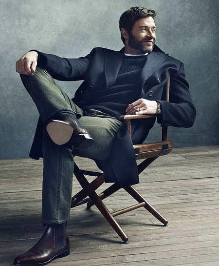 Hugh Jackman trên tạp chí Town & Country.