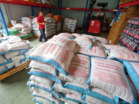 Nhà nước sẽ siết chặt điều kiện để doanh nghiệp được tham gia XK gạo. 