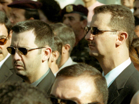Maher Assad ít khi xuất hiện trước dân chúng.