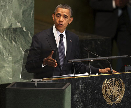 Tổng thống Mỹ Obama phát biểu tại Đại Hội đồng LHQ ngày 24.9