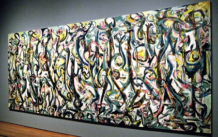 Danh họa người Mỹ Jackson Pollock và bức “Bích họa” (1943)