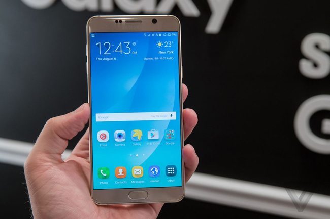 tren tay chiec samsung galaxy note 5 vua ra mat hinh anh 7