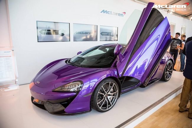 ngam mclaren 570s coupe mau tim noi bat hinh anh 1