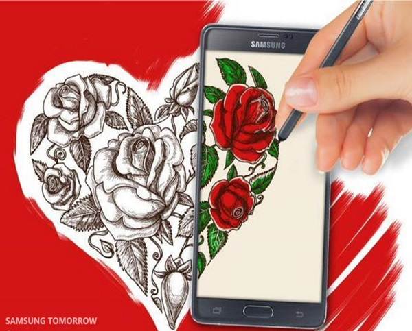 Thỏa mãn đam mê vẽ tranh với S-Pen của Galaxy Note 5