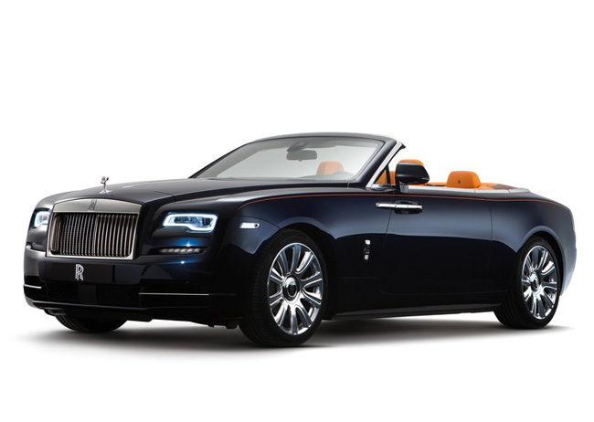 man nhan truoc ve dep cua rolls-royce dawn mui tran hinh anh 2