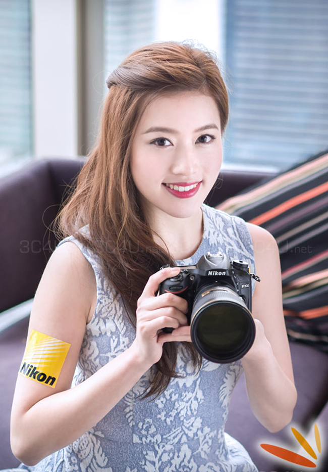 ngam my nu rang ngoi ben may anh nikon hinh anh 3