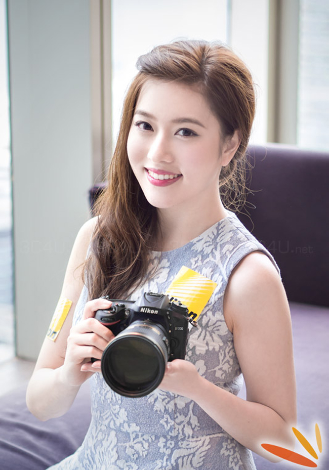 ngam my nu rang ngoi ben may anh nikon hinh anh 7