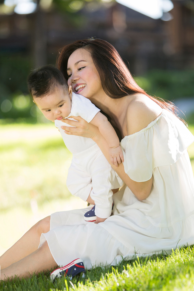 vy oanh làn dàu khoe loat anh quy tu dep nhu thien than hinh anh 10