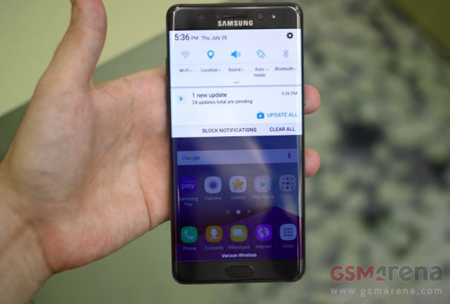 anh: tren tay samsung galaxy note 7 vua ra mat hinh anh 12