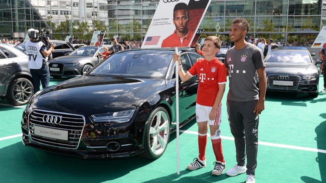 “dan sao” bayern munich hao hung nhan xe khung tu audi hinh anh 13