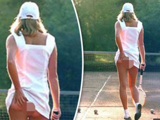 Sự thật sau ảnh kinh điển mỹ nữ tennis vén váy lộ vòng 3