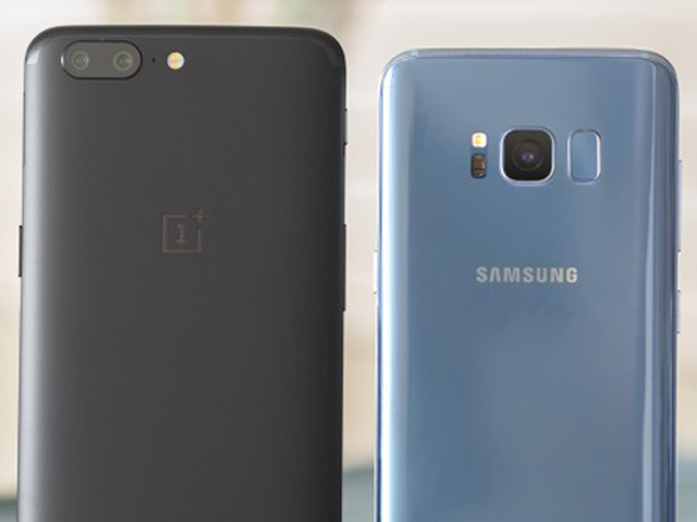 OnePlus 5 dùng camera kép đấu camera của Samsung Galaxy S8