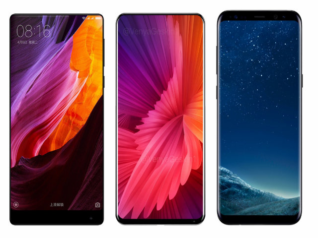 Xiaomi Mi Mix 2 viền siêu mỏng, giá dự kiến 17 triệu đồng