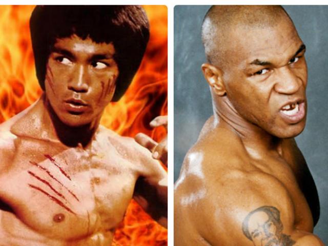 Sẽ ra sao nếu tay đấm thép Mike Tyson chạm trán huyền thoại võ thuật Lý Tiểu Long?