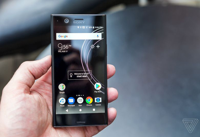 tren tay sony xperia xz1, van mai mot thiet ke hinh anh 14