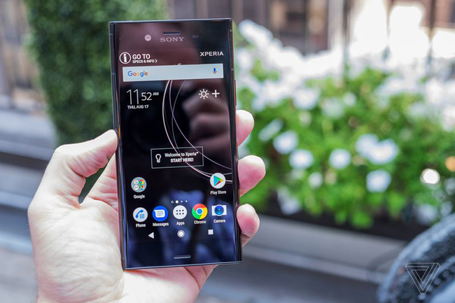 tren tay sony xperia xz1, van mai mot thiet ke hinh anh 8