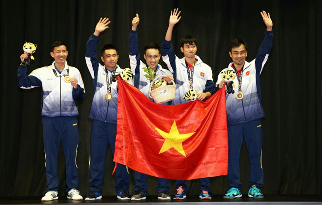 truc tiep: giao luu voi tuyen thu bong ban doat hcv sea games lich su hinh anh 47