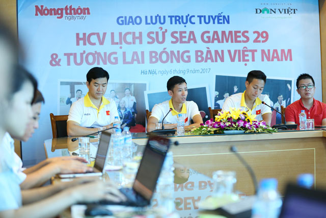 truc tiep: giao luu voi tuyen thu bong ban doat hcv sea games lich su hinh anh 31