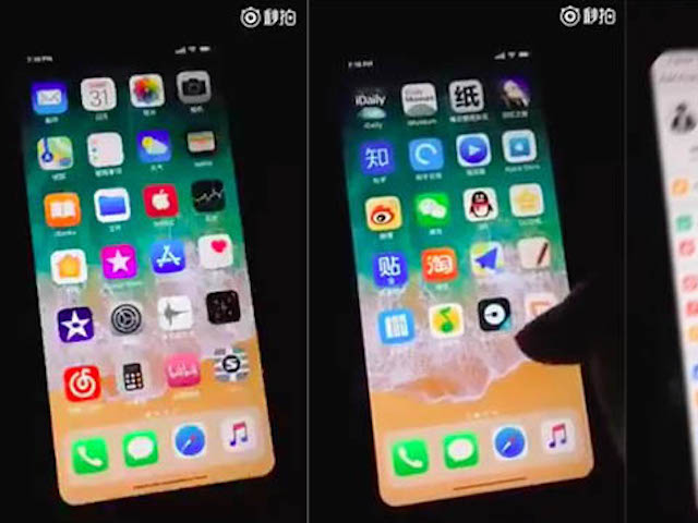 NÓNG: Đã xuất hiện video trên tay iPhone 8