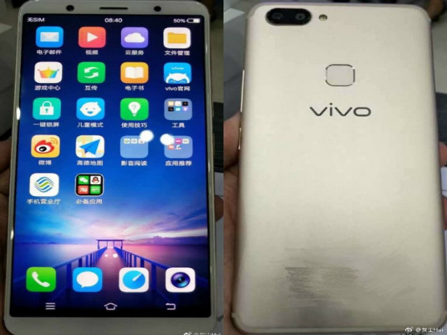 Vivo X20 màn hình tràn viền lộ ảnh thực tế