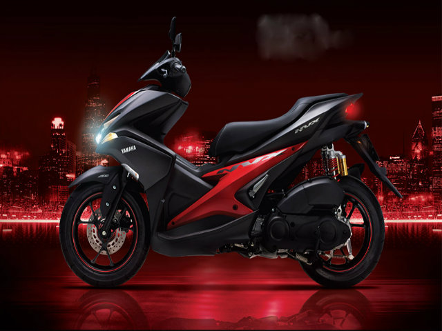 Yamaha NVX thêm loạt màu và cặp phuộc mới